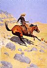 Famous Cowboy Paintings - The Cowboy